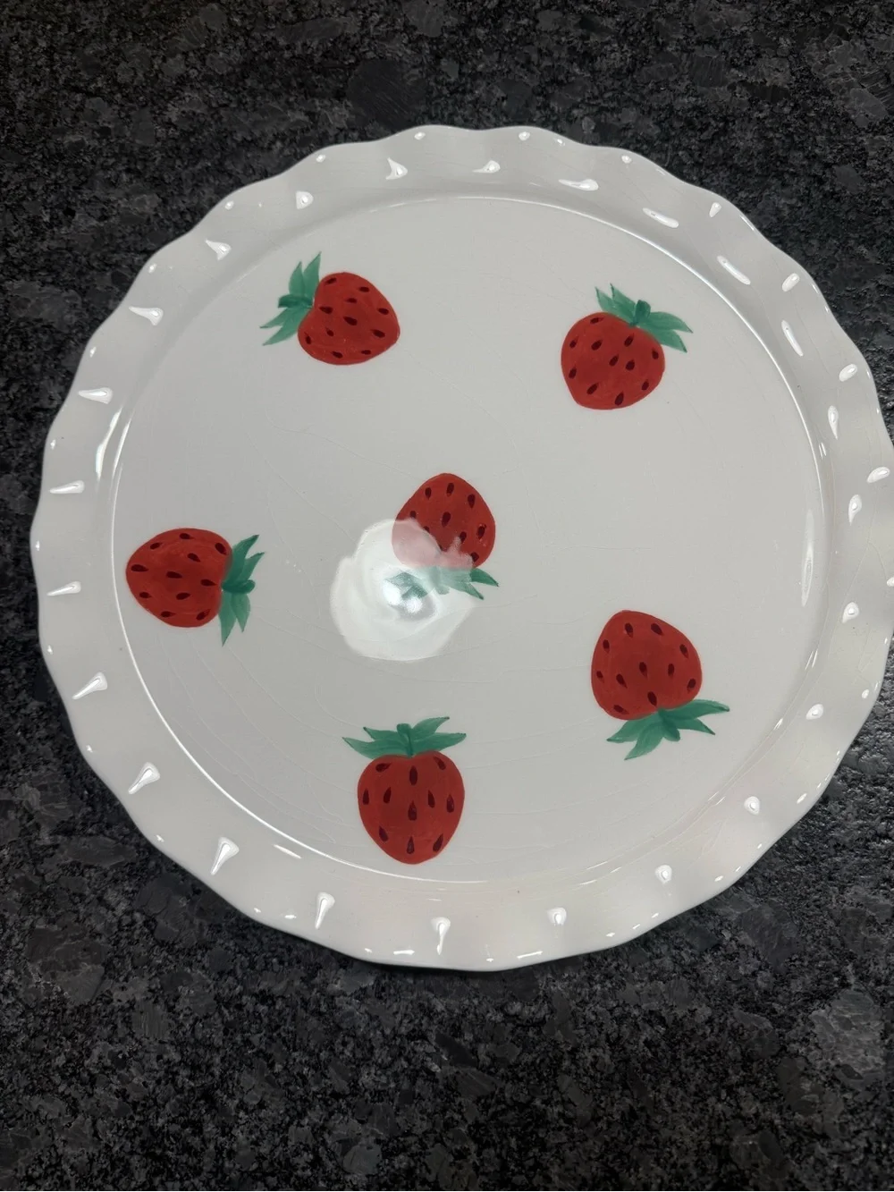 NWT Vintage cake plate made by Cardinal inc. cake dome and platter